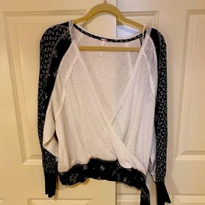 Free People light gauze top